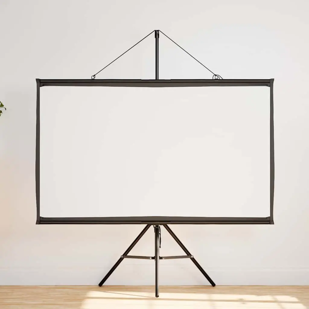 Projection Screen 50 Inch 16:9 Tripod Stand Portable Home Theater Office