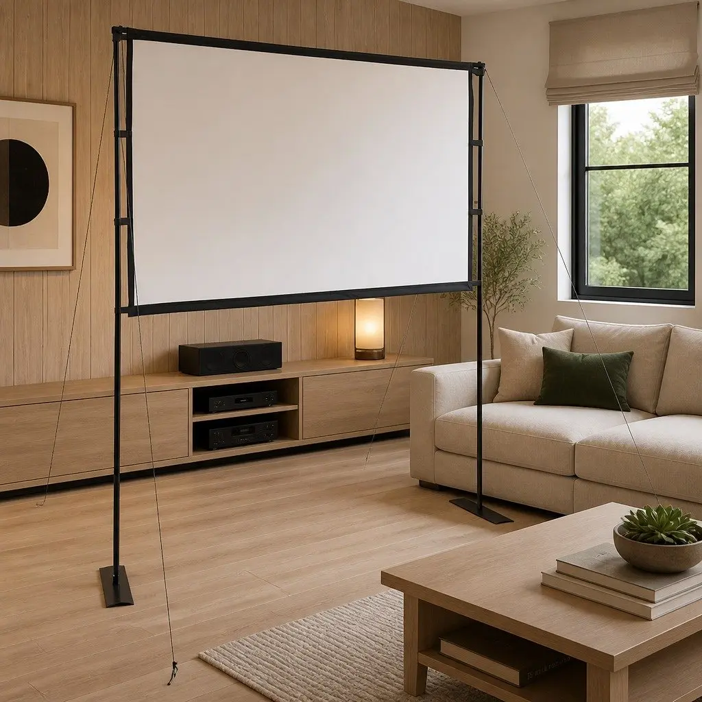 90 Inch Manual Projection Screen