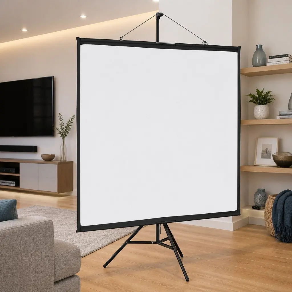81 Inch Manual Tripod Projection Screen