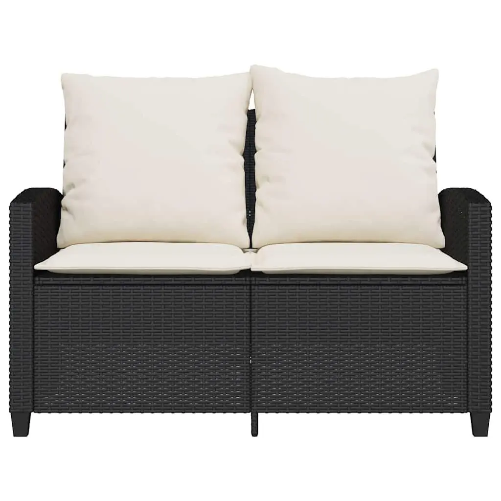 2-Seater Garden Sofa with Coffee Table Set