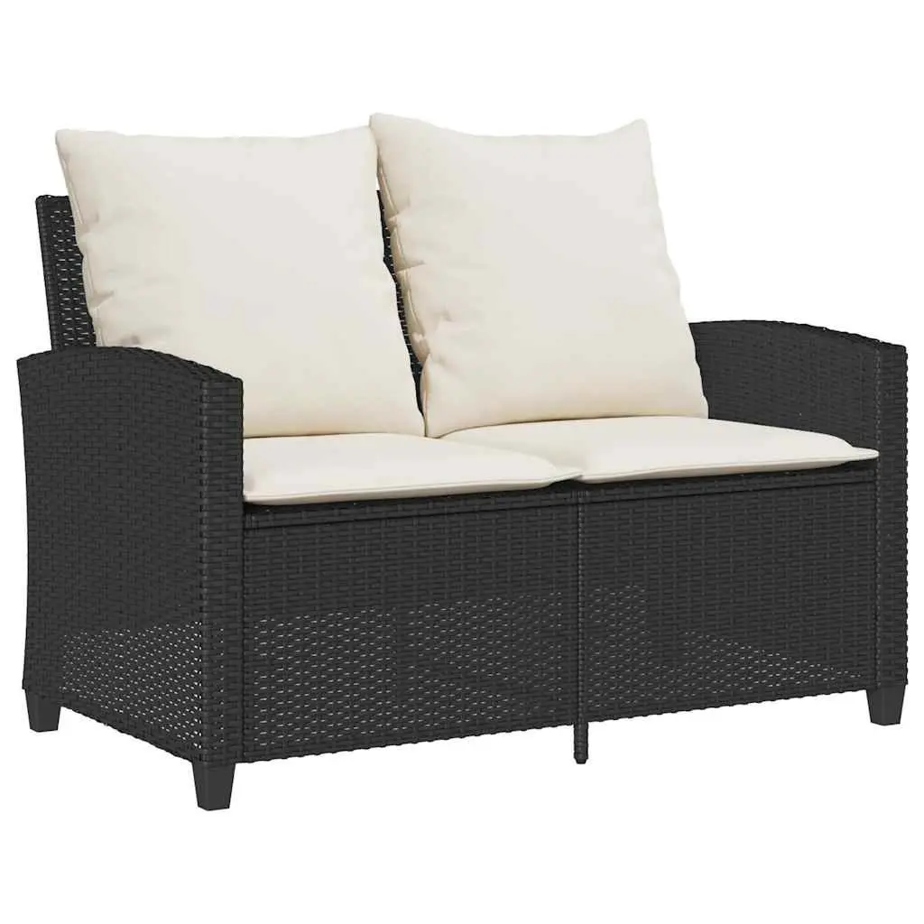 2-Seater Garden Sofa with Coffee Table Set