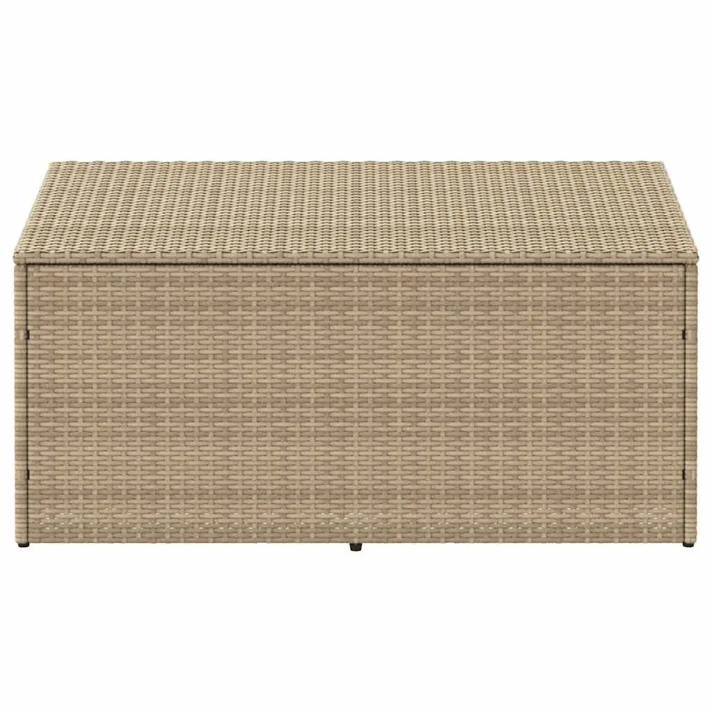 Garden Storage Box Outdoor Furniture Beige 110x50x58cm