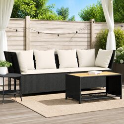 Specifications of Black Outdoor Modular Garden Sofa