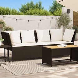 Specifications of the Brown Rattan Outdoor Sofa