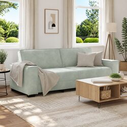 Specifications of the Grey Velvet 3-Seater Sofa