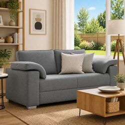 Grey Loveseat Sofa 180cm - Specifications and Features