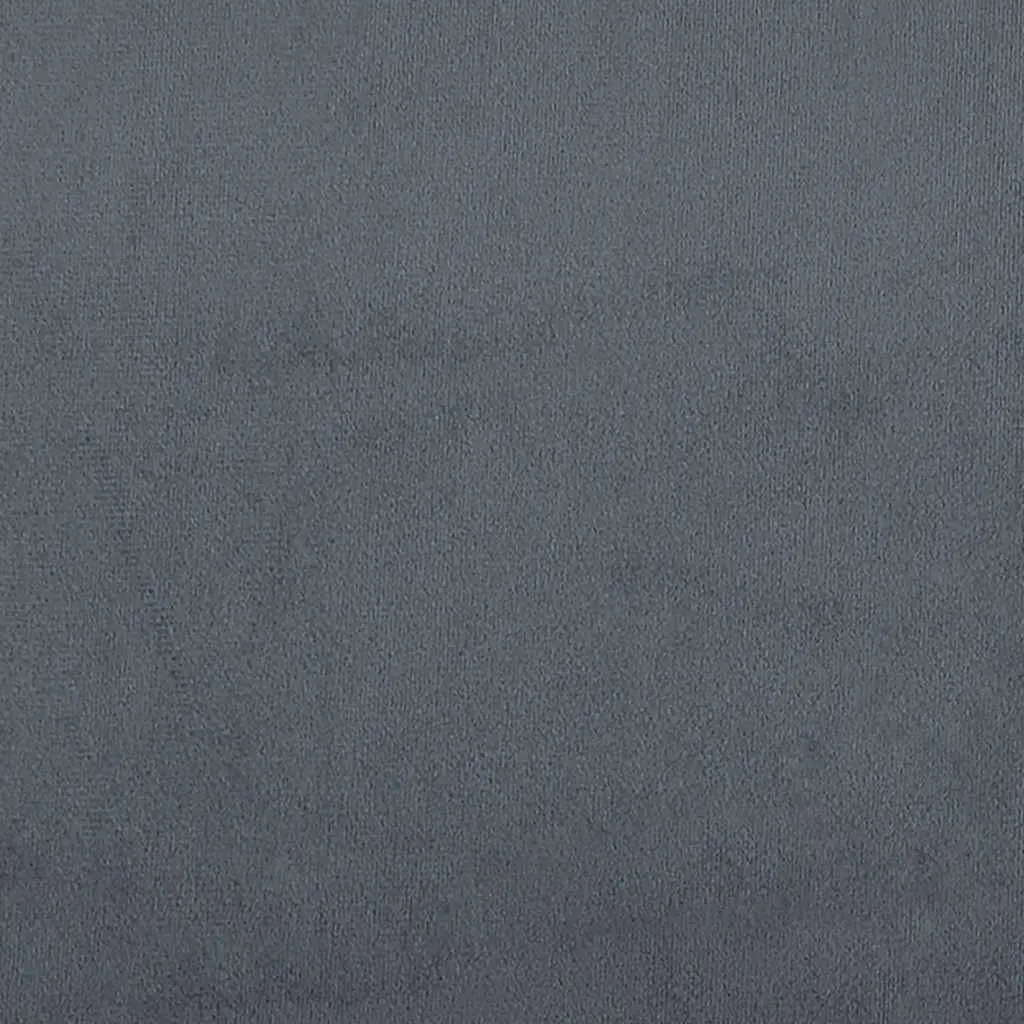 Loveseat Sofa Living Room Bedroom 180cm Grey Velvet Two Seater Couch