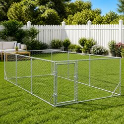 Specifications of 2x4x1m Galvanised Steel Dog Kennel