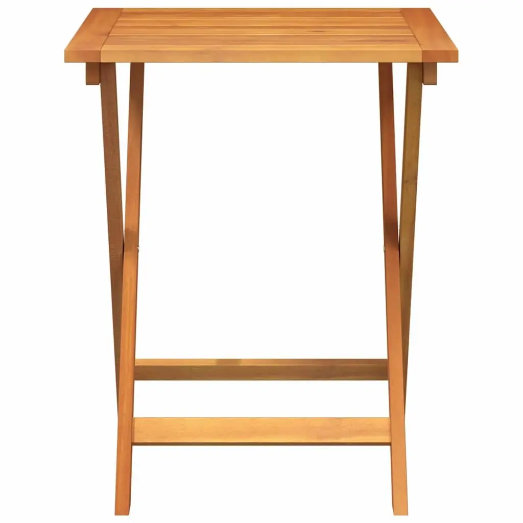 Folding Garden Table Outdoor Use 60x60x72cm
