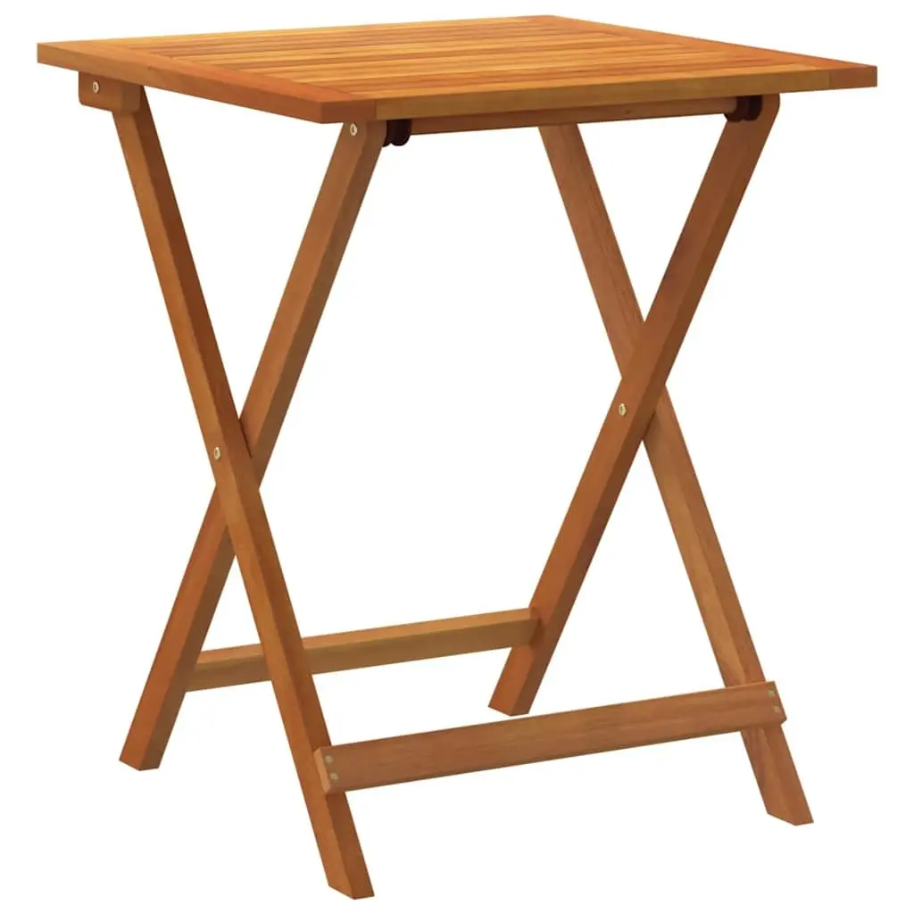 Folding Garden Table Outdoor Use 60x60x72cm