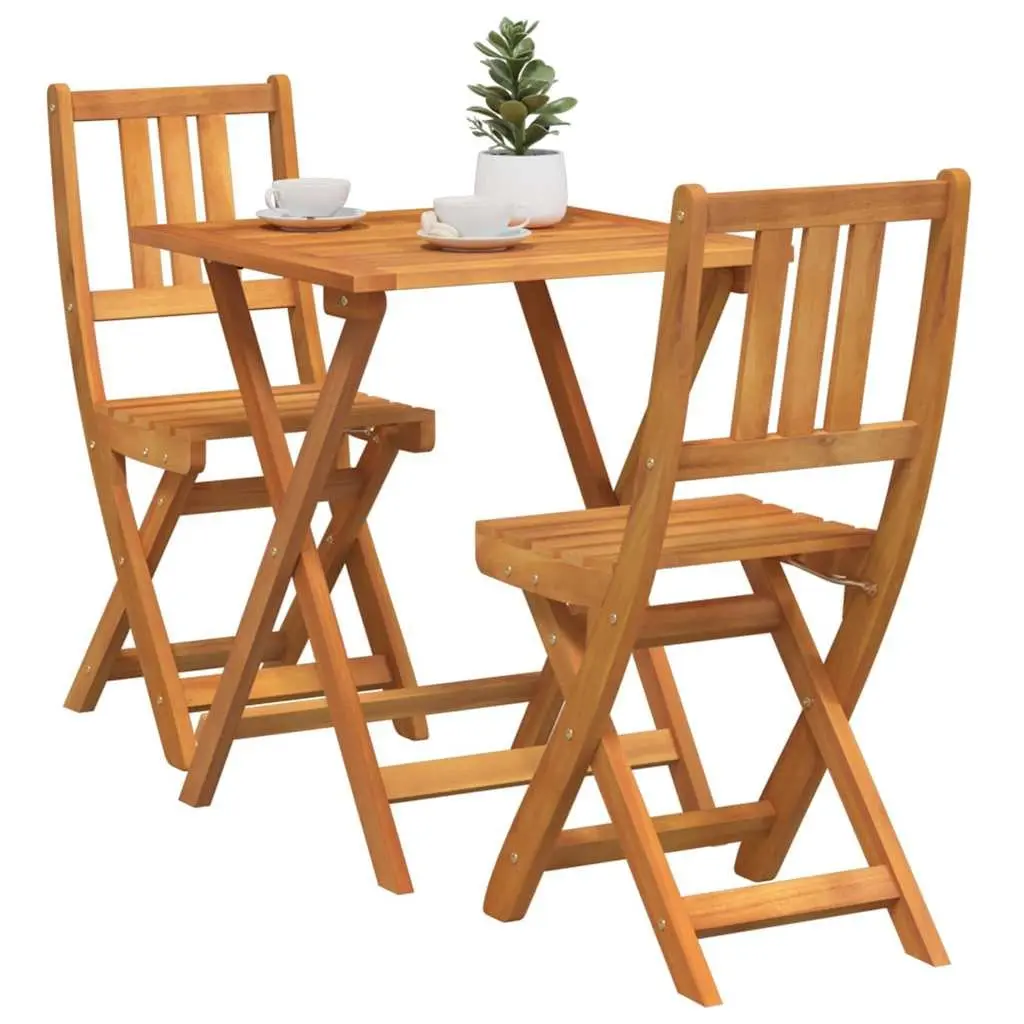 Folding Bistro Set for Outdoors