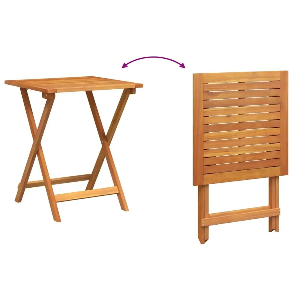 Folding Bistro Set for Outdoors
