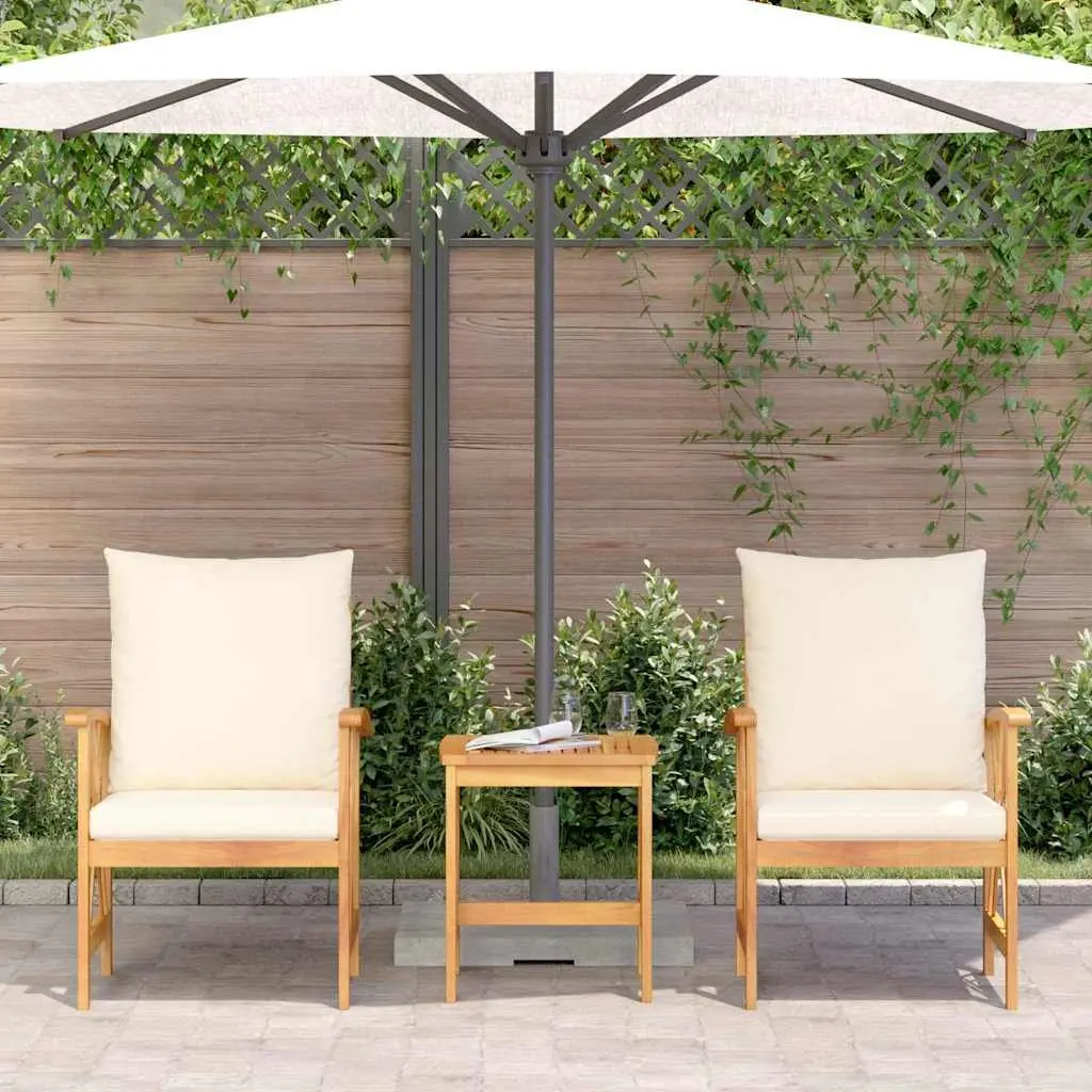 Garden Sofa Set 3 Piece Outdoor Furniture Patio Lounge Seating with Cushions