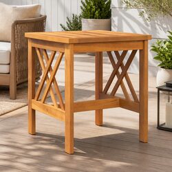 Specifications of Outdoor Solid Acacia Wood Side Table