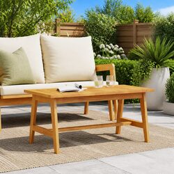 Acacia Wood Coffee Table - Dimensions and Materials