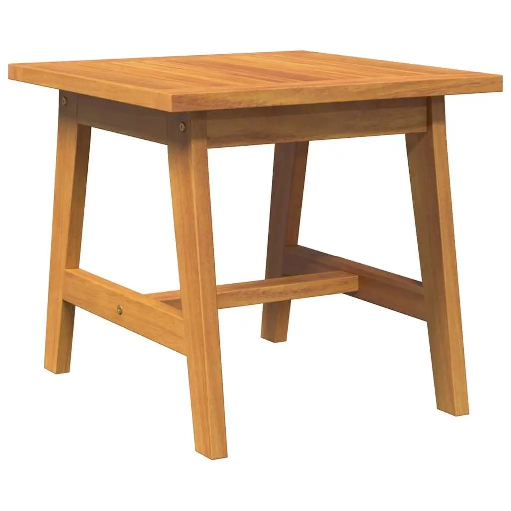 Solid Acacia Wood Outdoor Side Table 45x45x40cm
