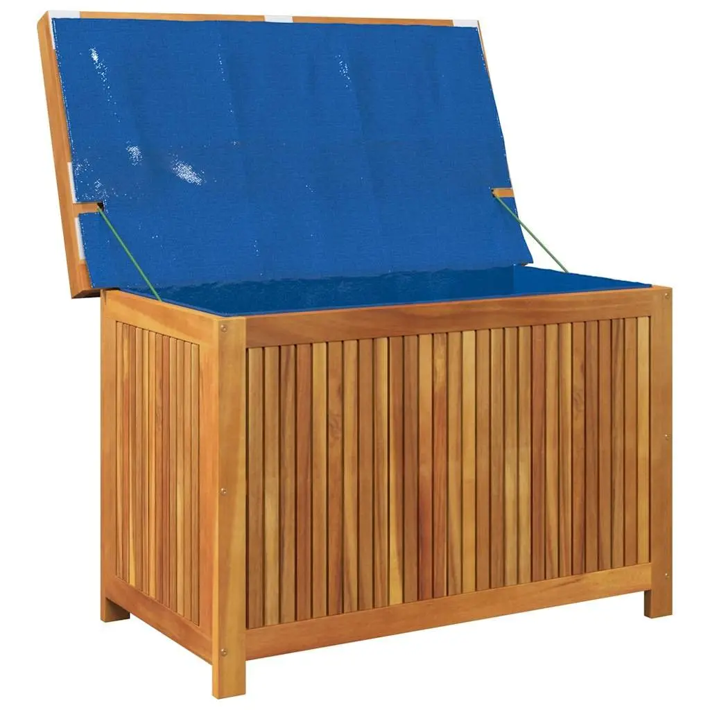 Outdoor Cushion Storage Box Garden 90x50x60.5cm Solid Acacia Wood