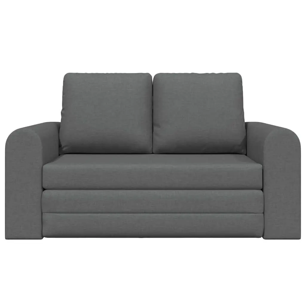 Grey Fabric Sofa Bed for Compact Homes