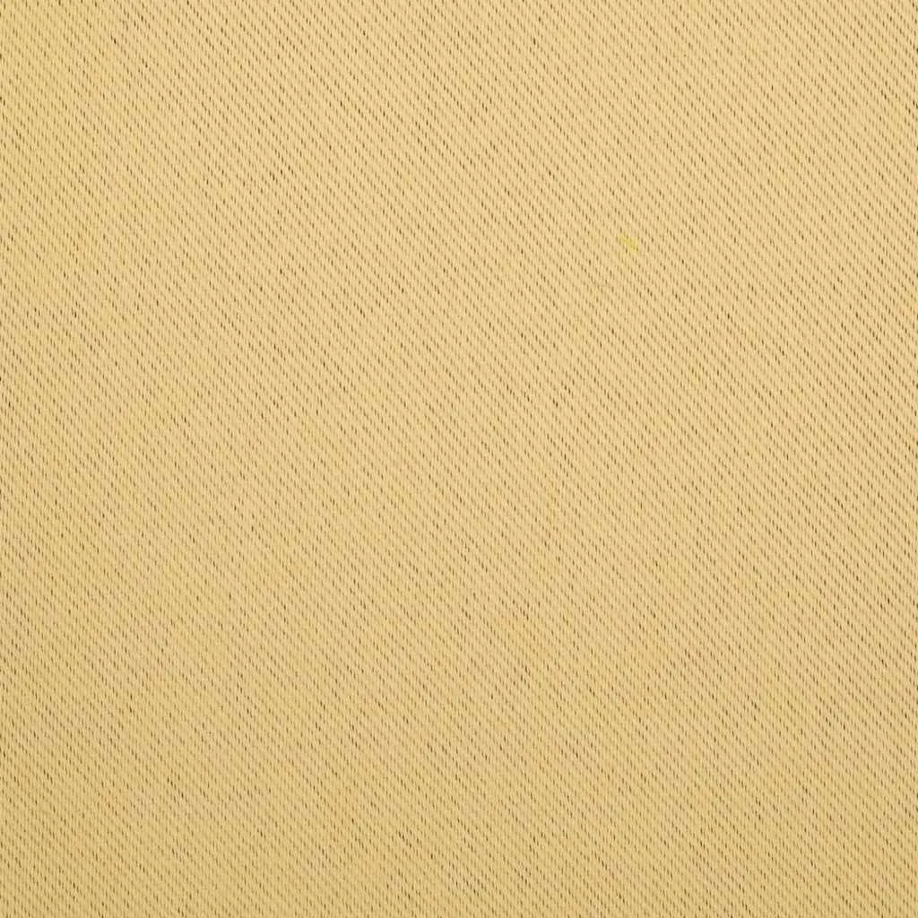 Blackout Curtains for Living Room Bedroom 245 x 140 cm Beige 2 pcs