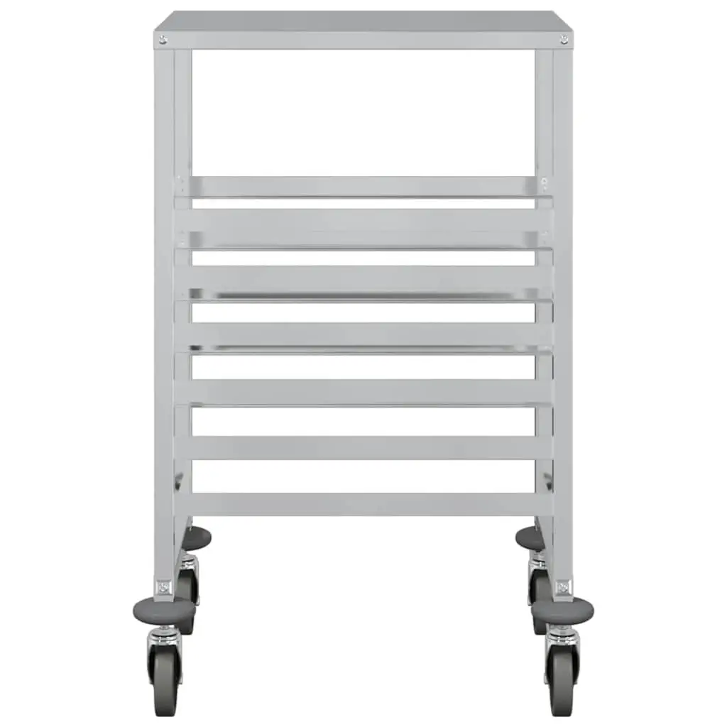Stainless Steel Kitchen Trolley for Catering 39x55x87 cm