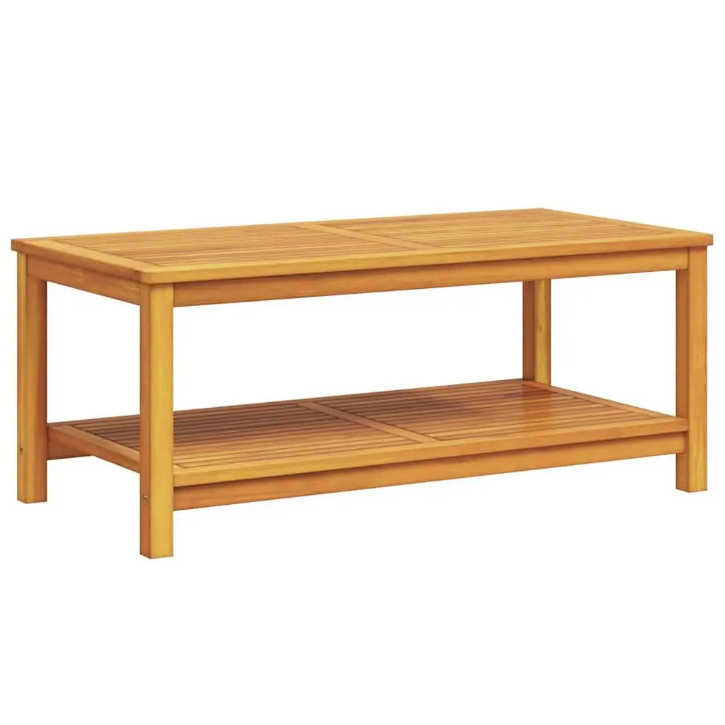 Side Table Acacia Wood Outdoor Indoor Accent Furniture 110cm