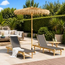 Specifications of Tiki Umbrella with 180cm Canopy