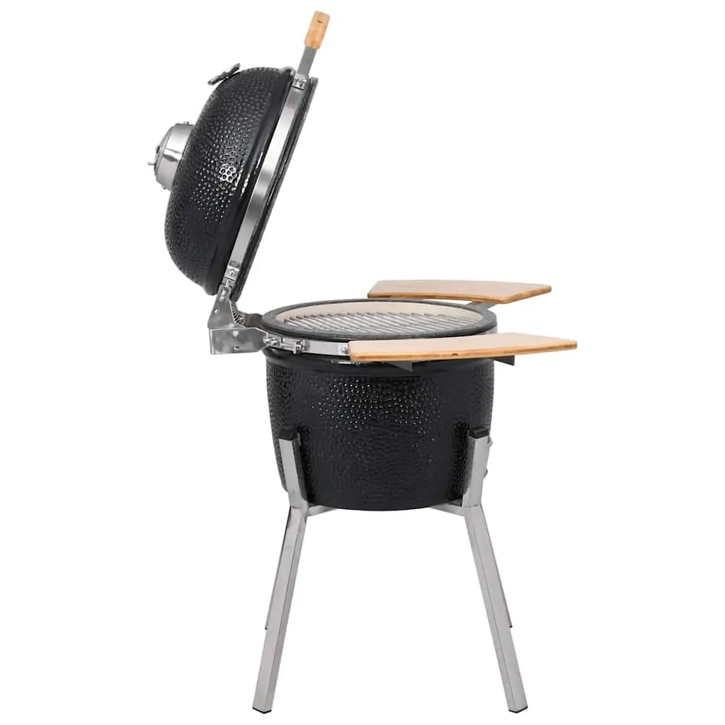 33cm Kamado Grill Smoker with Large Cooking Grid