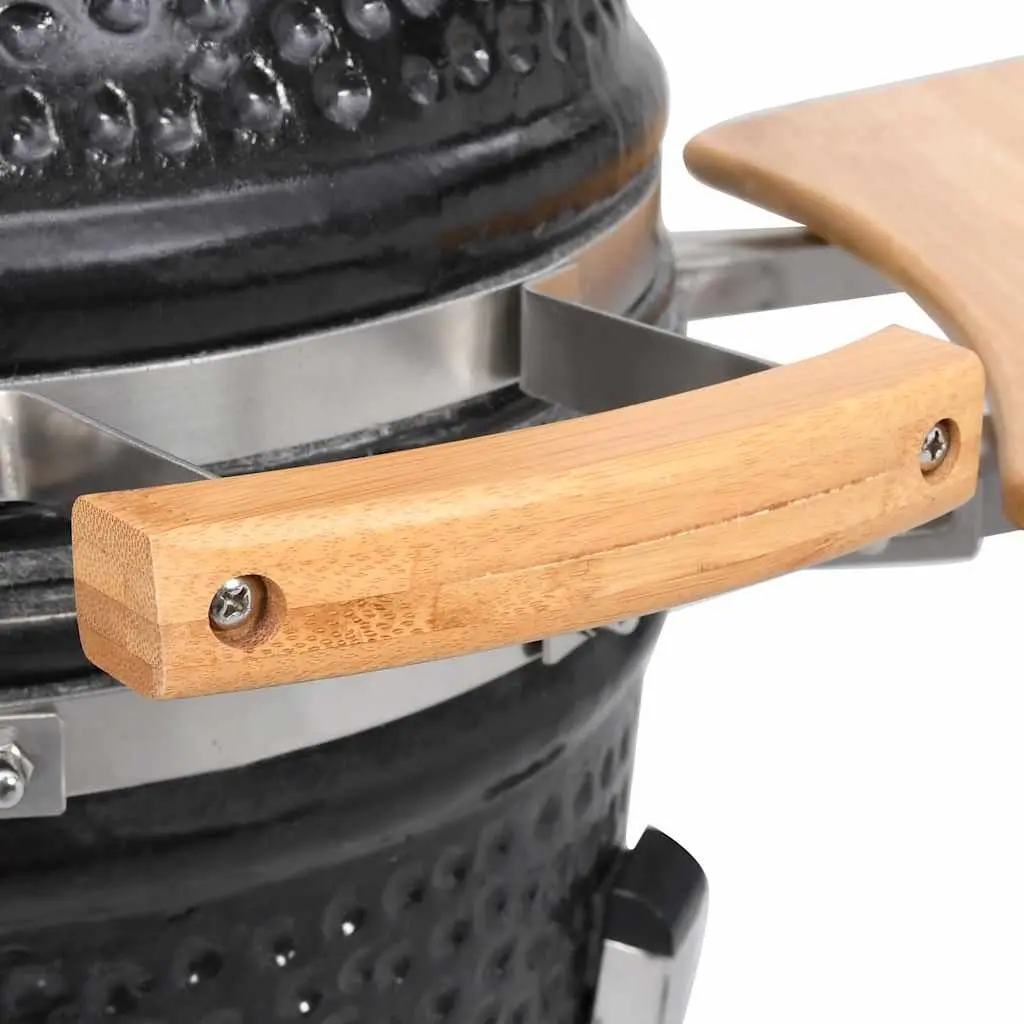 33cm Kamado Grill Smoker with Large Cooking Grid