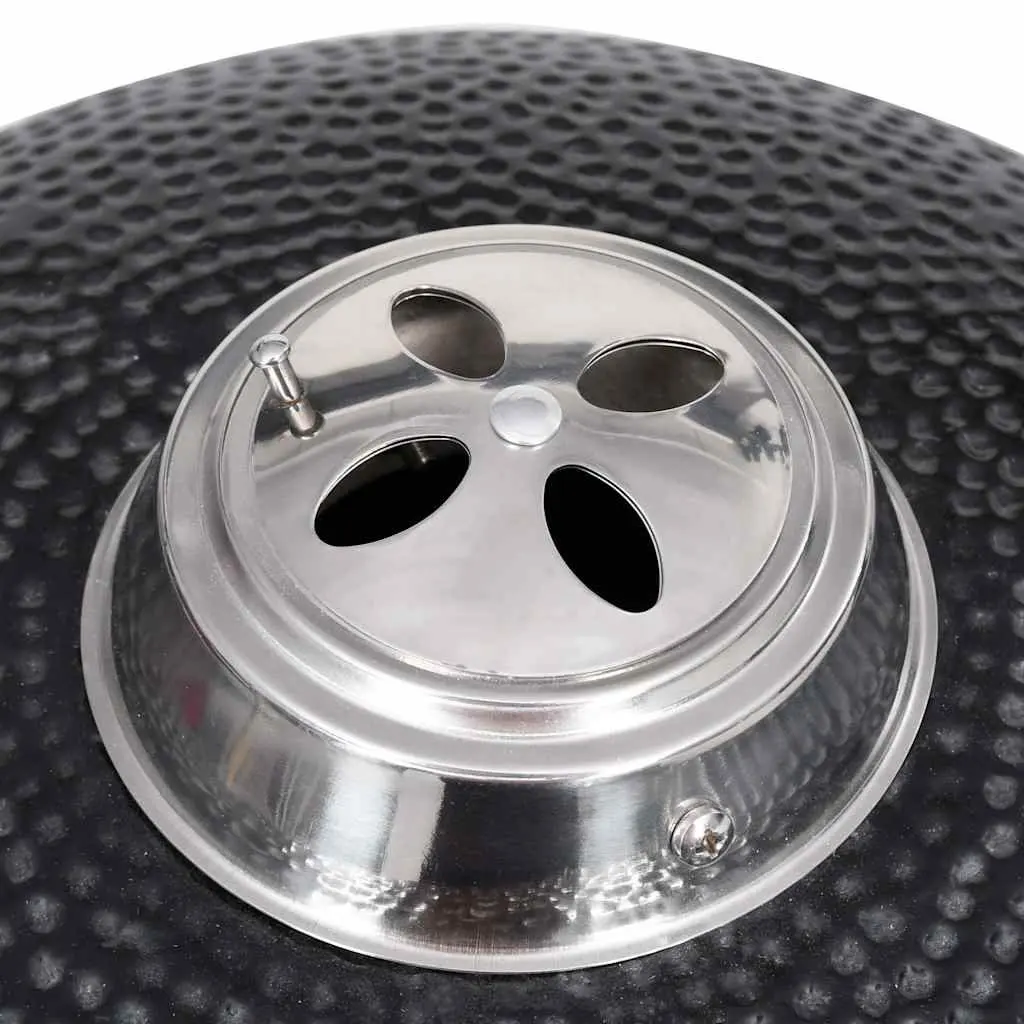 33cm Kamado Grill Smoker with Large Cooking Grid
