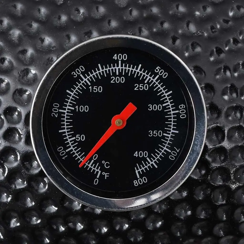 33cm Kamado Grill Smoker with Large Cooking Grid