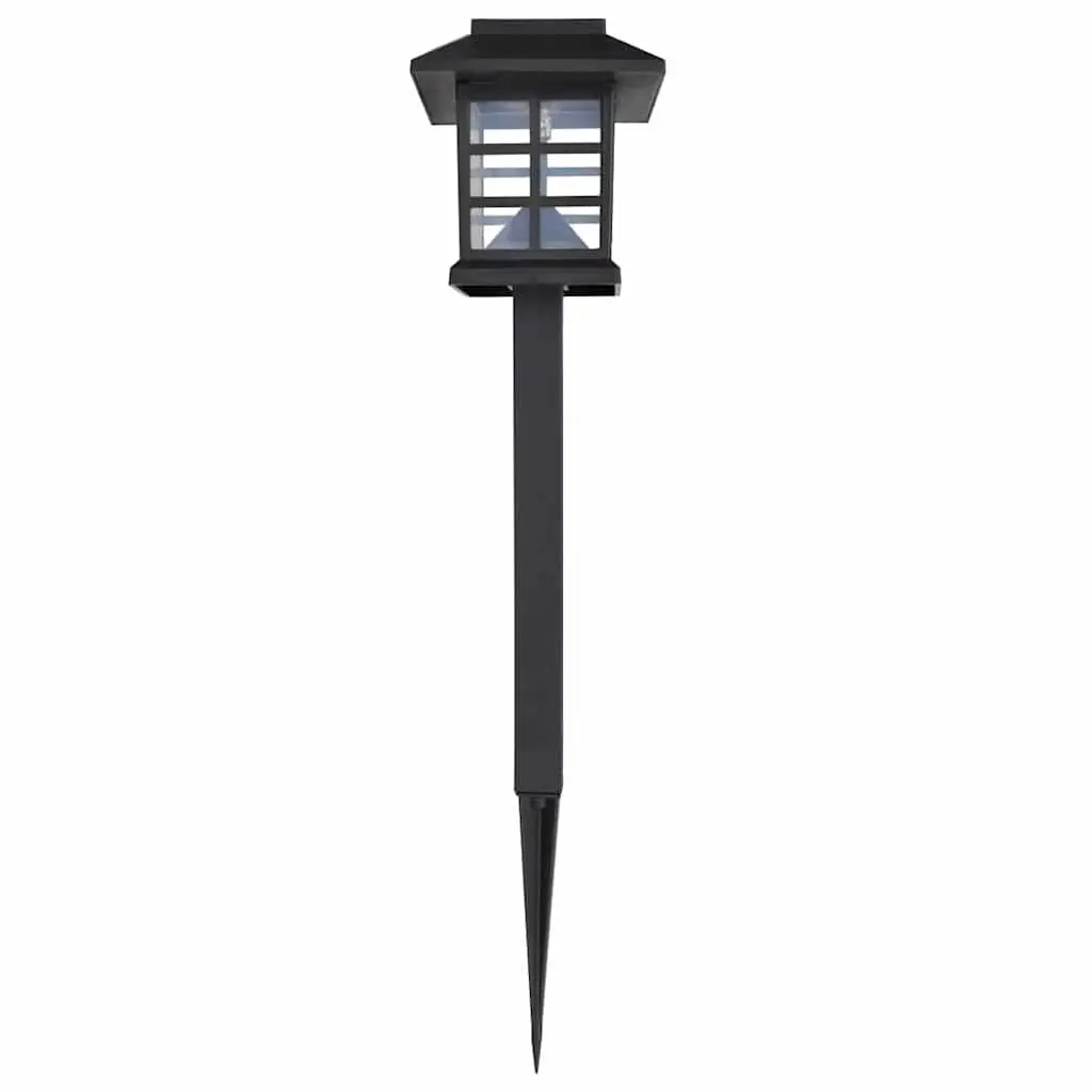 Outdoor Solar Lamp LED Light Set 12 Piece for Garden Patio Yard Size 8.6 x 8.6 x 38 cm