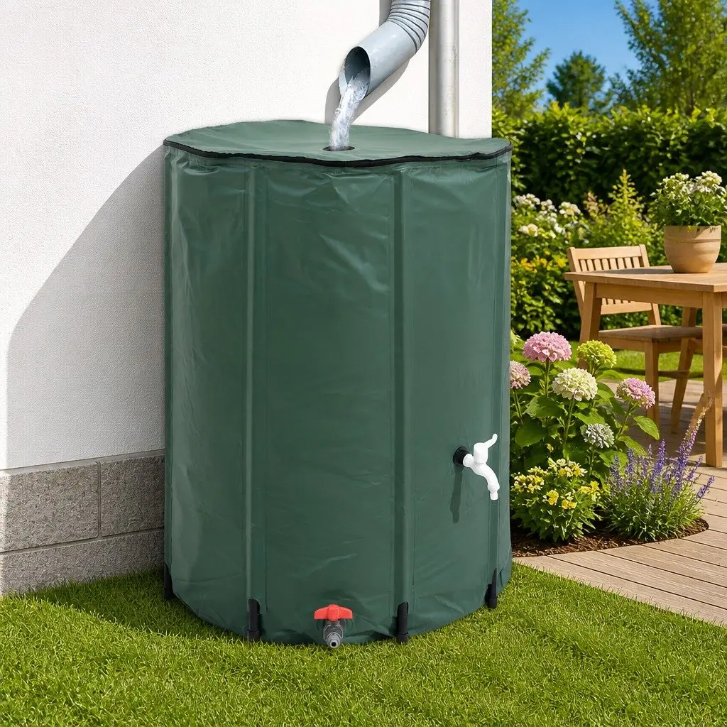 Collapsible Rain Water Tank 750L Garden Watering Storage