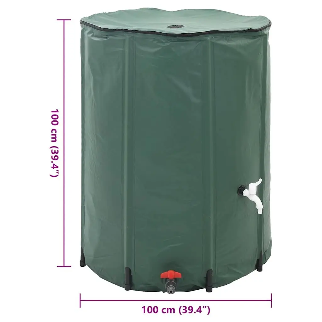 Collapsible Rain Water Tank 750L Garden Watering Storage