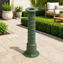 Cast Iron Pump Stand Specifications: 66cm Height, 4 Holes
