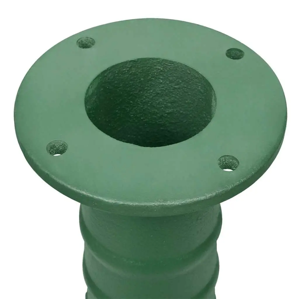 Cast Iron Stand for Garden Hand Water Pump 66cm Height Green