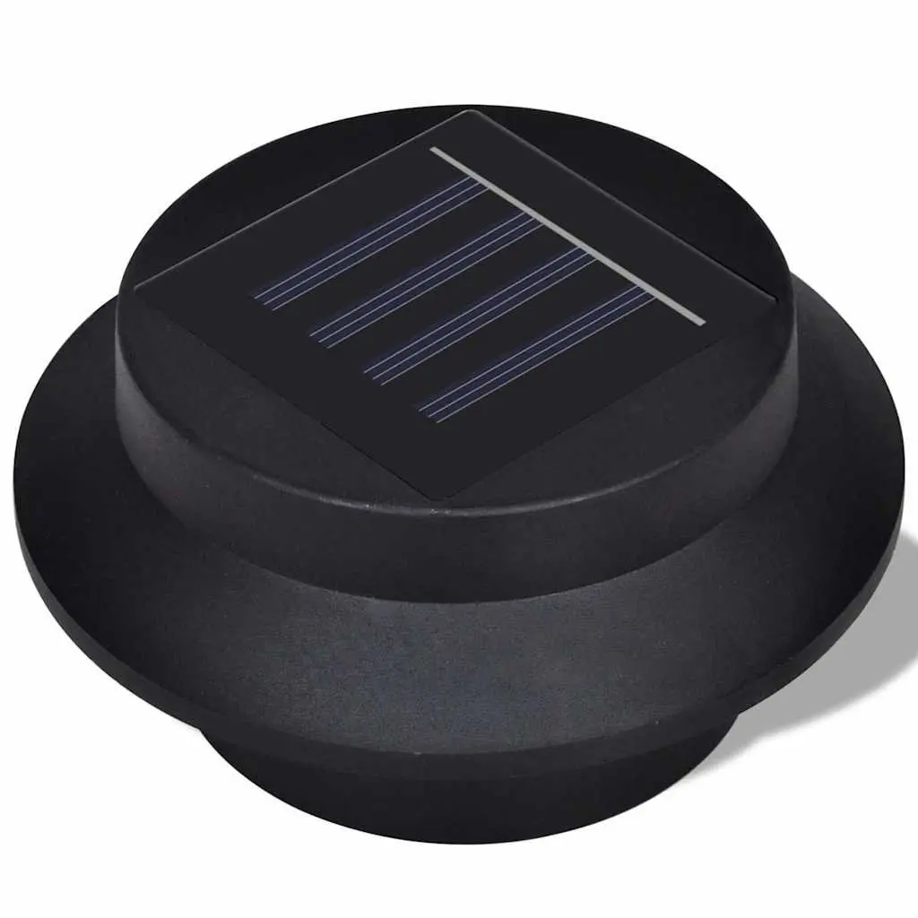 6 Pack Solar-Powered LED Lights for Outdoor Installations