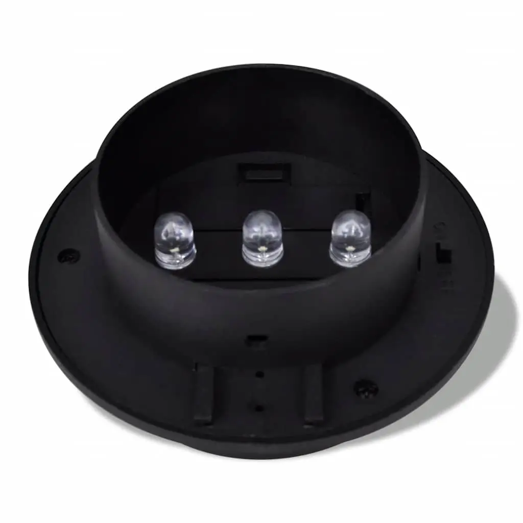 6 Pack Solar-Powered LED Lights for Outdoor Installations