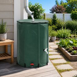 Specifications for 250L Collapsible Rain Water Tank in Green