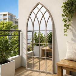 Gothic Arch Garden Mirror Specifications 50 x 115 cm