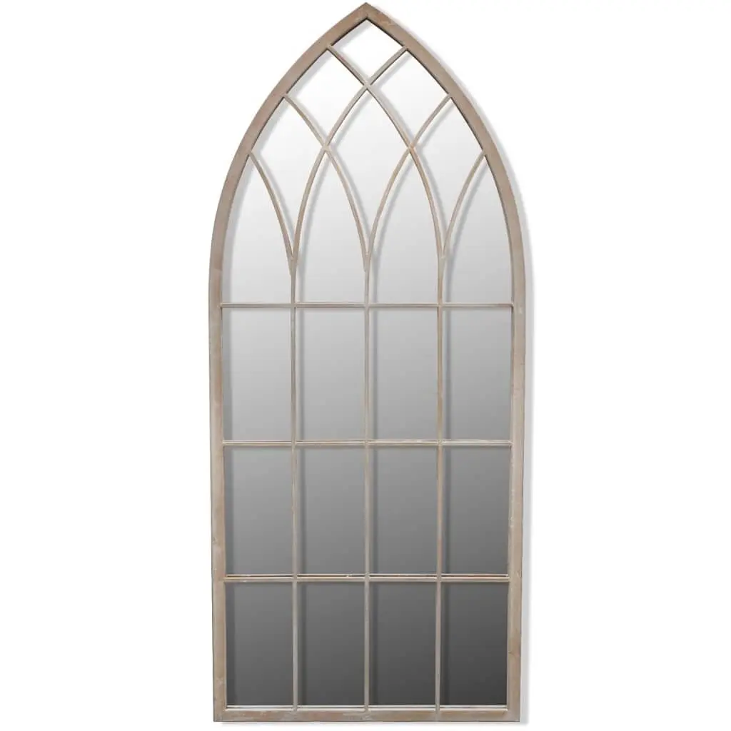 Gothic Arch Garden Mirror 50 x 115 cm Indoor Outdoor Decorative Reflecting Glass