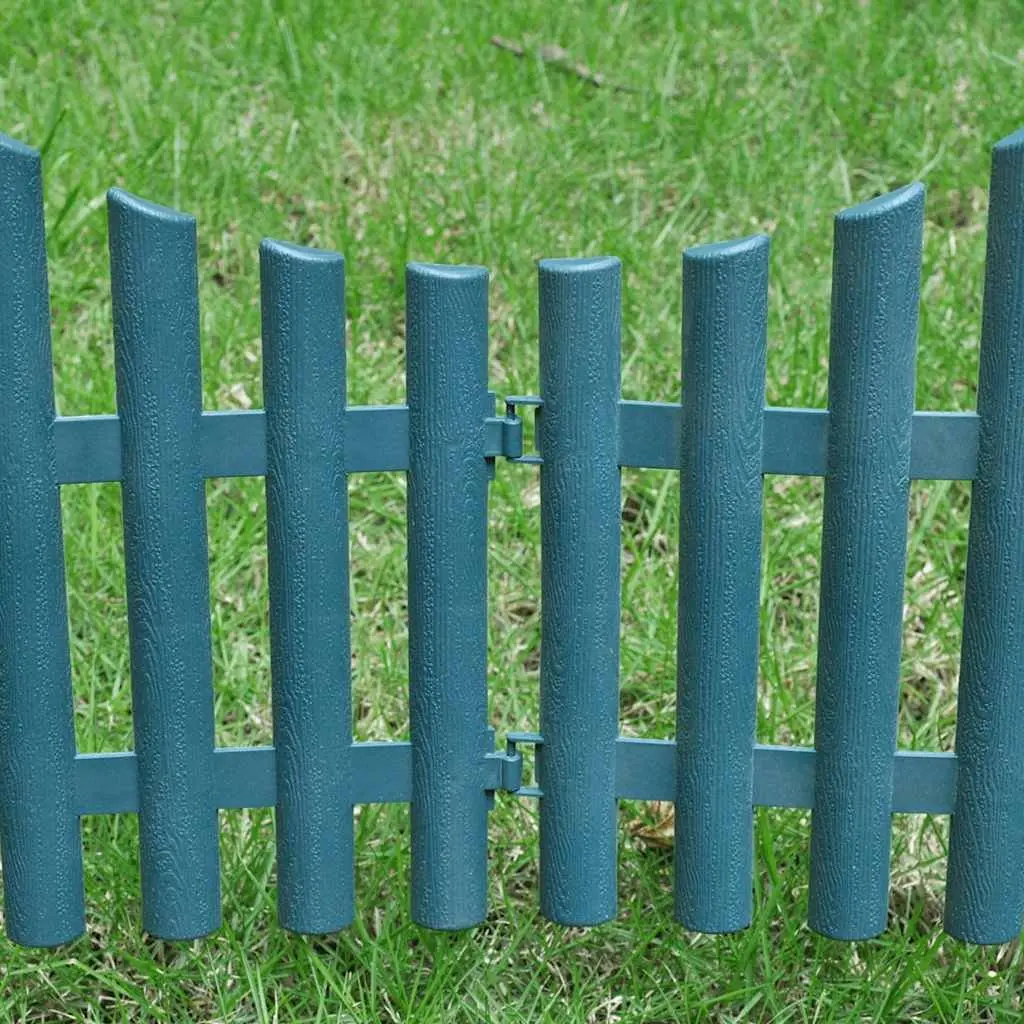 Garden Lawn Edging Dividers 17 Pcs Set 10m Border Barriers Interconnectable