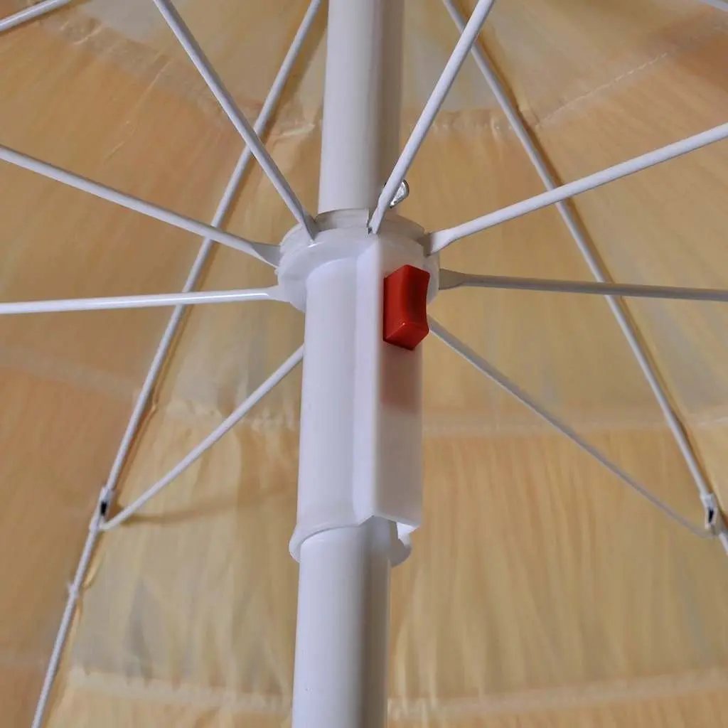 Beach Parasol Outdoor Umbrella 1.8m Sunshade Garden Patio Shade