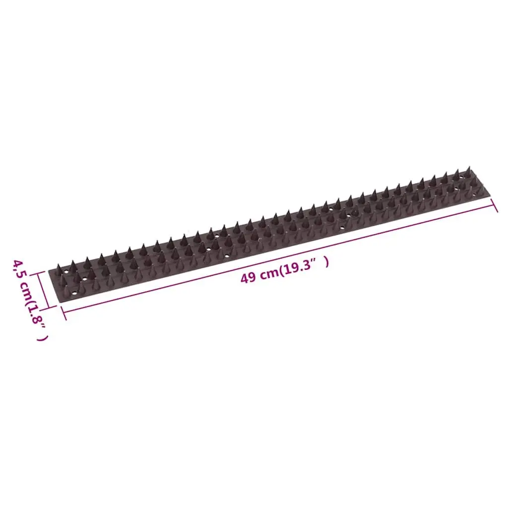 Bird Control Spikes Set of 20 Garden Pest Repellent Pigeon Deterrent 49cm