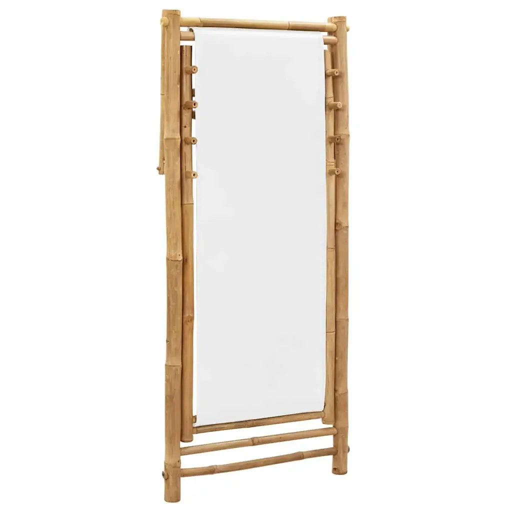 Bamboo Canvas Outdoor Deck Chair