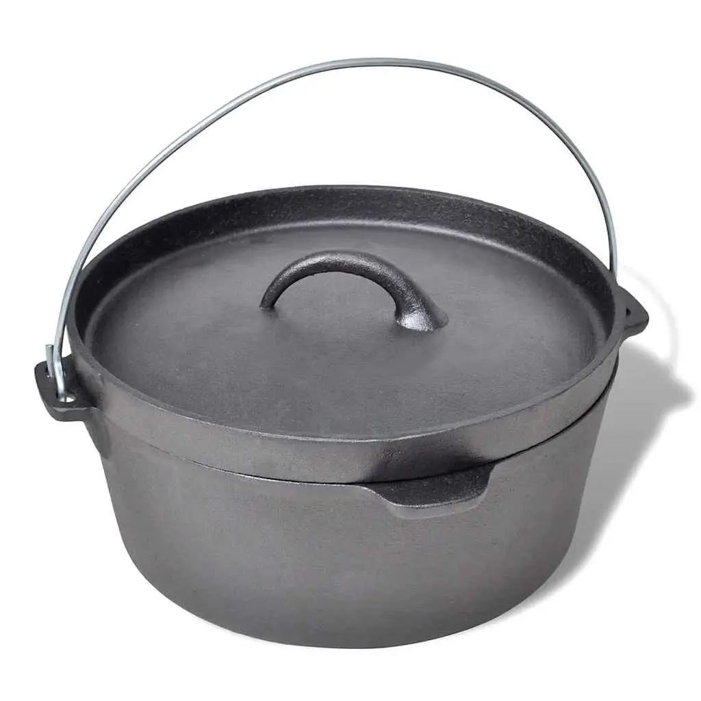 Dutch Oven 4.2L Cookware for Home Cooking and Outdoor Use