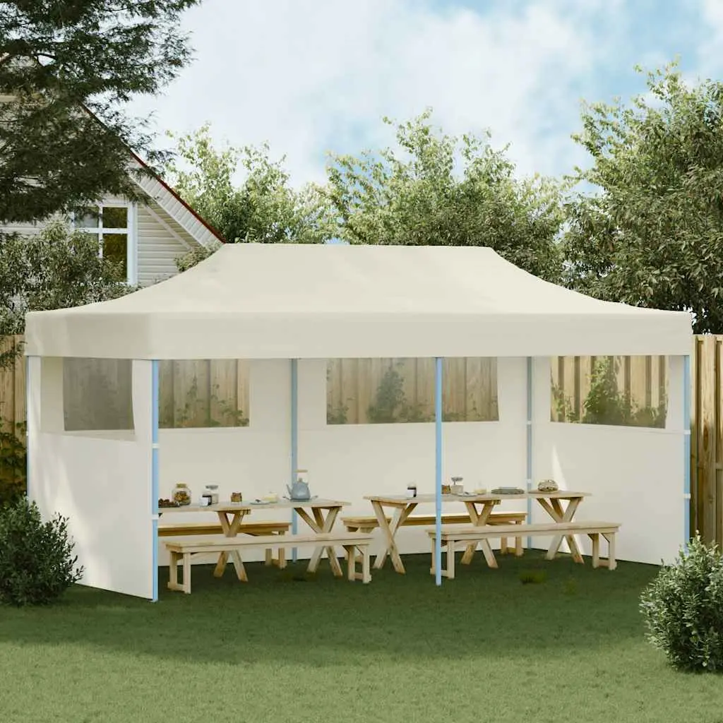 Foldable Pop-up Party Tent 3 x 6 m Outdoor Gazebo Canopy Garden Event Shelter