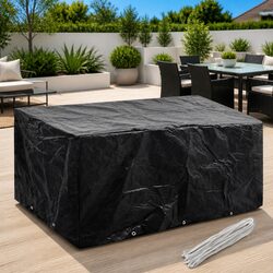 Garden Furniture Cover Specifications: 240x140x90cm Black
