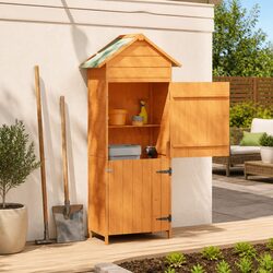 Garden Storage Shed: Dimensions 42.5 x 64 x 190 cm