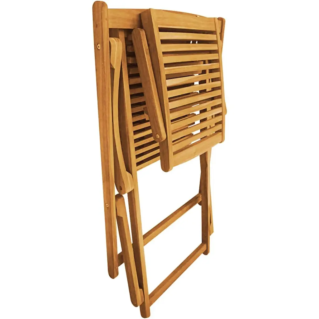 Sun Lounger Deck Chair for Patio Garden Brown Foldable
