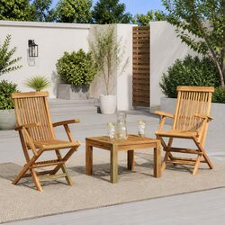 Specifications for Teak Wood Folding Garden Chairs (2 pcs)